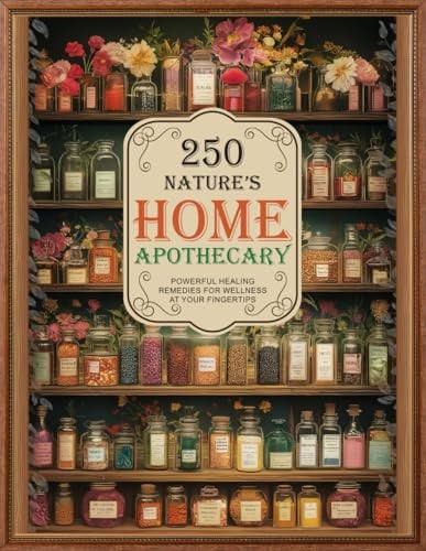 Nature’s Complete Home Apothecary Book: 250+ Powerful Remedies to Rediscover Ancient Healing and Bring Holistic Wellness to Your Fingertips