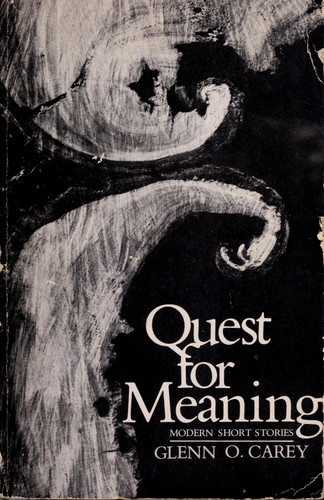 Cover of Quest for meaning