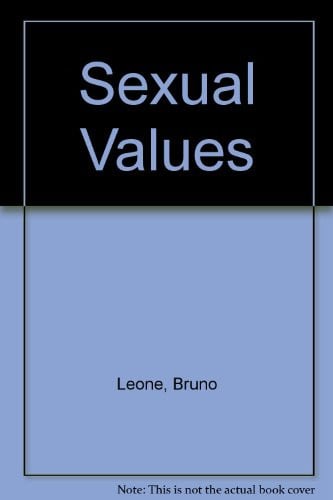 Cover of Sexual Values