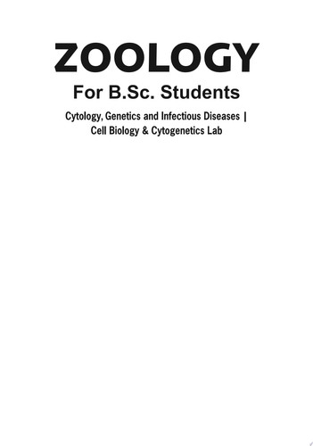 Zoology for B.Sc. Students Semester I: NEP 2020 Uttar Pradesh