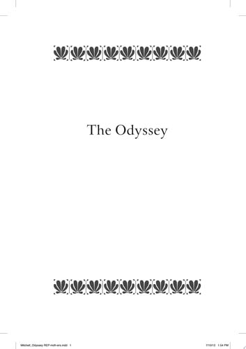 The Odyssey (The Stephen Mitchell Translation)