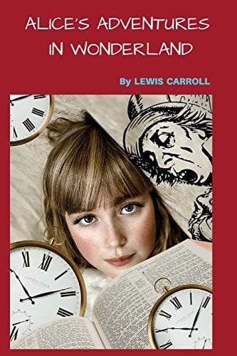 Alice's Adventures in Wonderland: A girl named Alice falling through a rabbit hole into a fantasy world populated by peculiar, anthropomorphic creatures