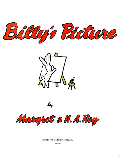 Cover of Billy's Picture