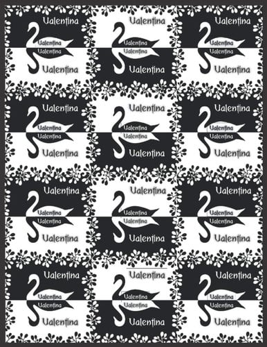 VALENTINA: Beautiful Valentina Present - Perfect Personalized Valentina Gift (Valentina Notebook / Valentina Journal)