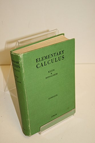 Elementary calculus