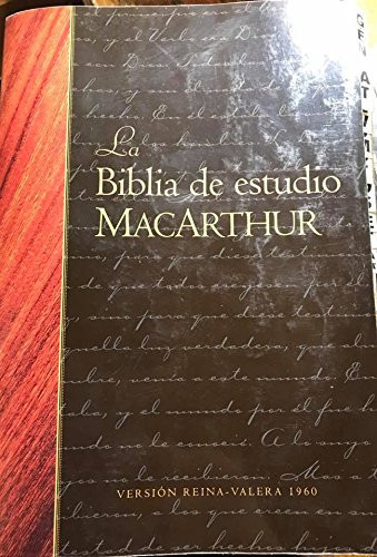 Biblia/Estudio/MacArthur-PB MacArthur Study Bible