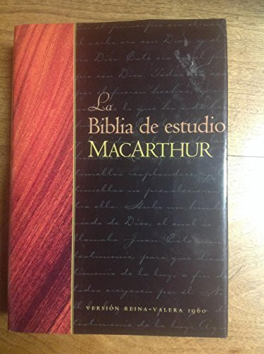 La Biblia de Estudio MacArthur-RV 1960