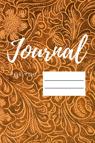 The journal is a beautiful lined notebook.