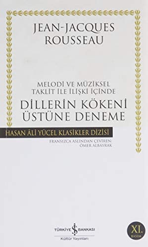 Melodi ve müziksel taklit ile ilişki içinde dillerin kökeni üstüne deneme