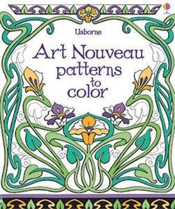 Cover of Art Nouveau Patterns to Color