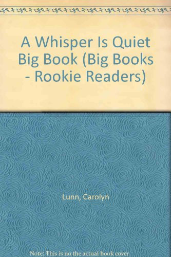 Cover of A Whisper Is Quiet Big Book