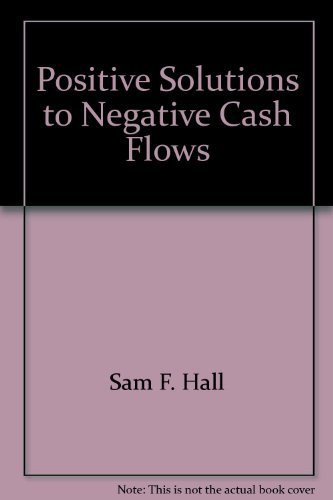 Positive Solutions to Negative Cash Flows