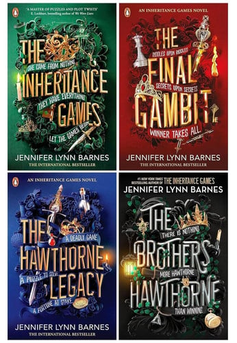 By Jennifer Lynn Barnes The Inheritance Games Series 3 Books Collection set