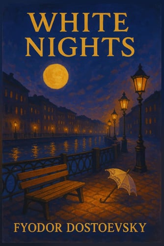 White Nights: Classic 1848 Illustrated Book by Dostoevsky