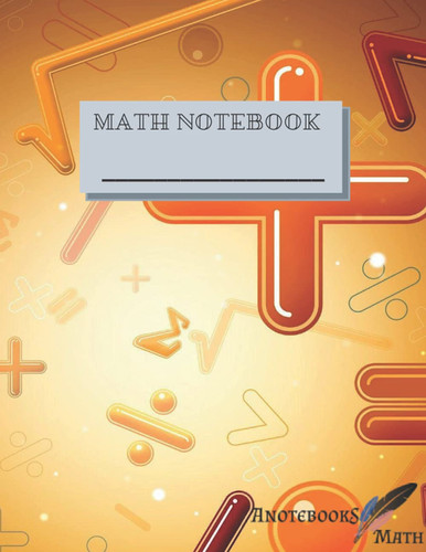 Math Notebook, Journal, Diary • 100 Pages Makes a wonderful daily graph/grid notebook to draw, write, journal, take notes, make lists, and much more creativity!