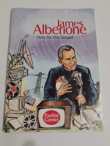 Cover of James Alberione (Pauline Comics)