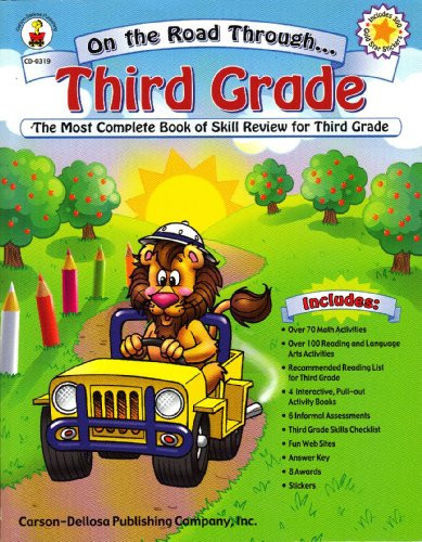 Cover of On the Road Through 3rd Grade (On the Road (Carson-Dellosa Publishing))