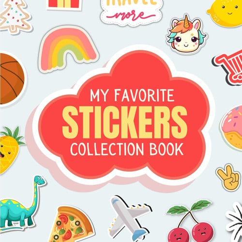 Cover of My Favorite Stickers Collection Book