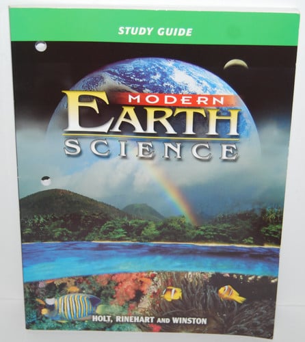 Cover of Modern Earth Science Study Guide