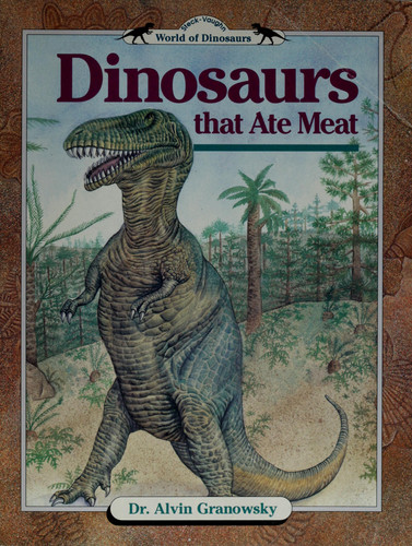 Cover of Dinosaurs that ate meat