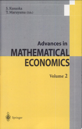 Advances in Mathematical Economics
