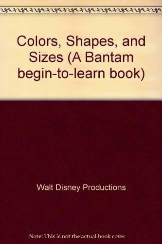 Cover of Colors, shapes, and sizes.