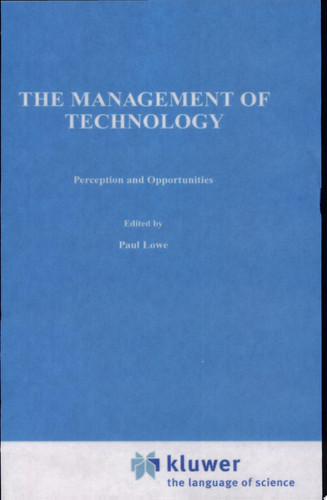 Management of Technology Perception and opportunities