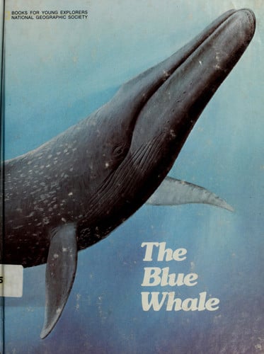 Cover of The blue whale