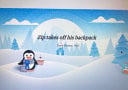Cover of Zip Takes off His Backpack