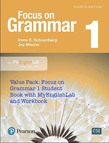 Value Pack: Focus on Grammar 1 Student Book with MyLab English and Workbook