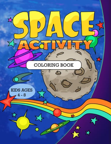 Cover of Space Activity Coloring Book