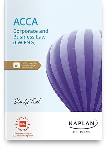 CORPORATE AND BUSINESS LAW (ENG) - STUDY TEXT.