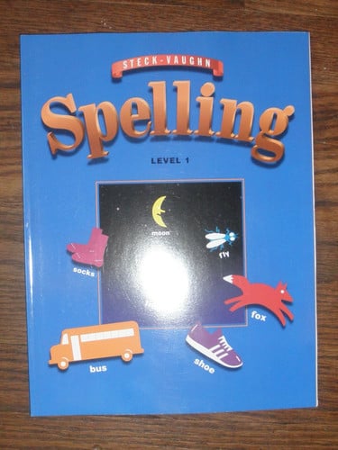 Cover of Steck-Vaughn Spelling level 1