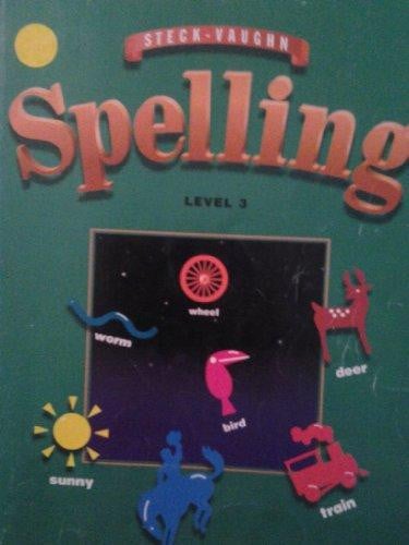 Cover of Steck-Vaughn Spelling level 3