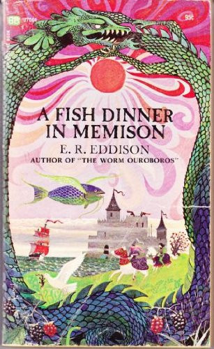 Cover of A fish dinner in Memison ; with an introduction by James Stephens.
