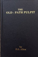 The Old-Path Pulpit