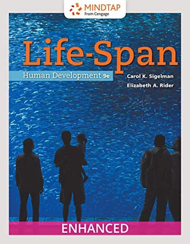 MindTap Psychology, 1 term (6 months) Printed Access Card, Enhanced for Sigelman/Rider's Life-Span Human Development