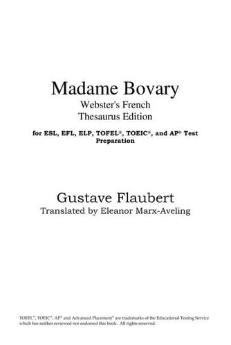 Madame Bovary
