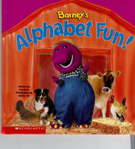 Cover of Barney's Alphabet Fun! [Hardcover]  by Guy Davis; Dennis Full