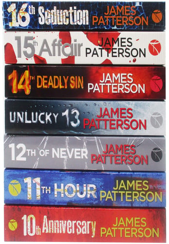 James Patterson's Collection The Women Murder Club Set of 7 Books (11-17) (Hour, Never, Unlucky, Deadly Sin, Affair, Seduction, Suspect)