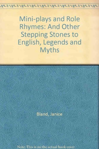 Cover of Mini-plays and role-rhymes and other stepping stones to English
