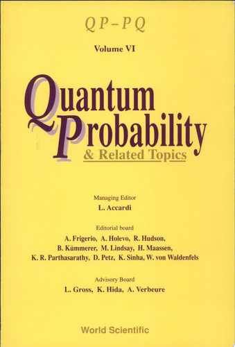 Quantum Probability & Related Topics