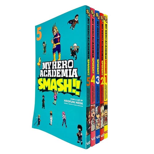 My Hero Academia Smash Series (Vol 1-5) Collection 5 Books Set By Kohei Horikoshi