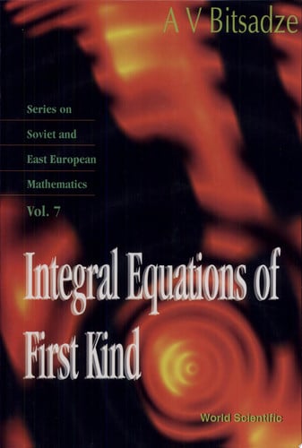 Integral Equations of First Kind