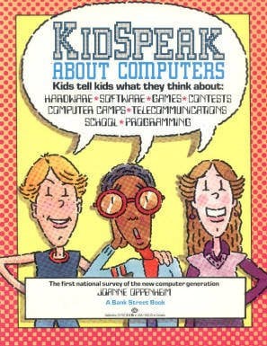 Cover of KidSpeak about computers