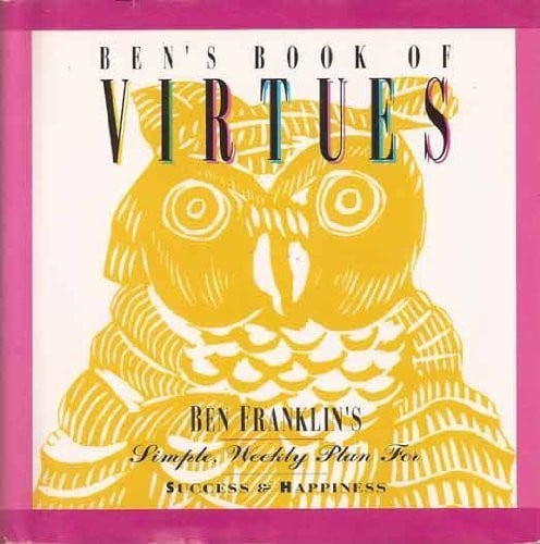 Cover of Ben's book of virtues