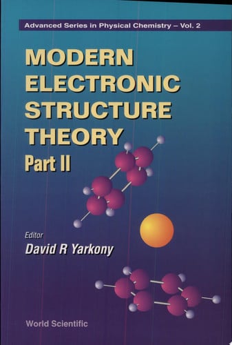 Modern Electronic Structure Theory