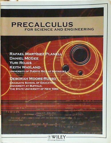(WCS)Precalculus for Science & Engineering UPR