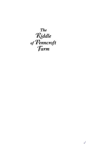 Cover of Riddle of Penncroft Farm