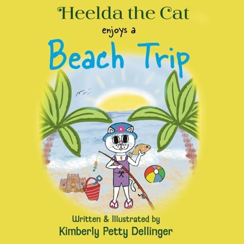 Cover of Heelda the Cat Enjoys a Beach Trip